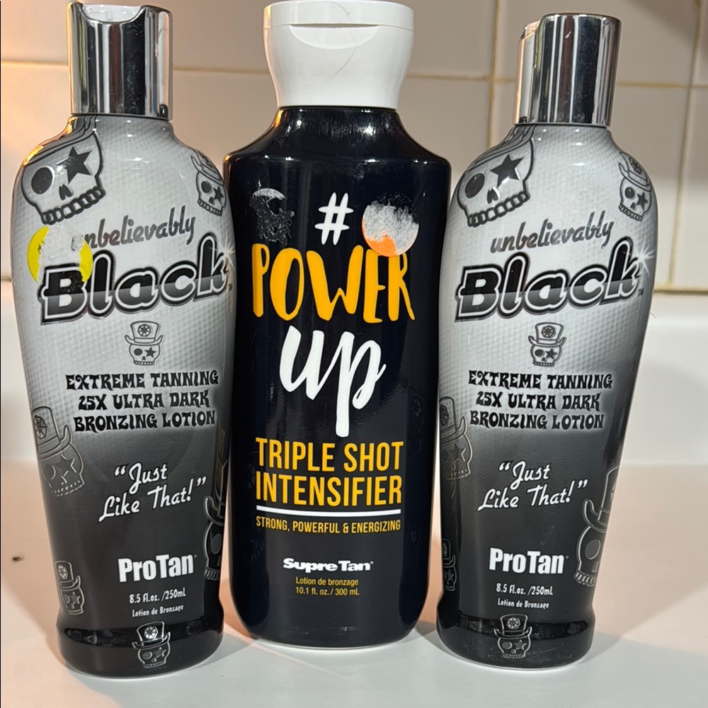 ProTan Unbelievably Black Tanning Lotion Set